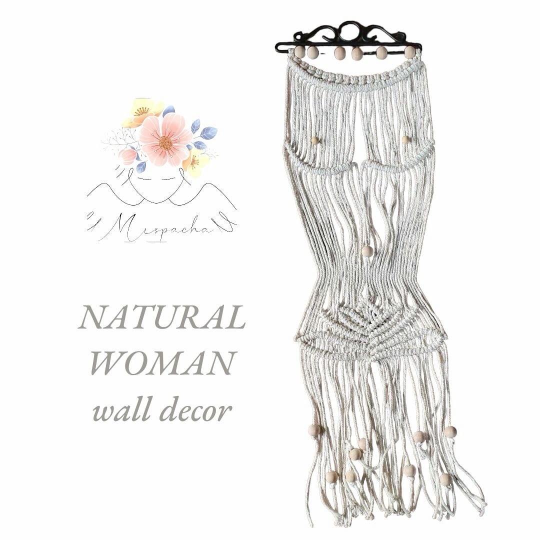 Naked outlet woman figure-macrame